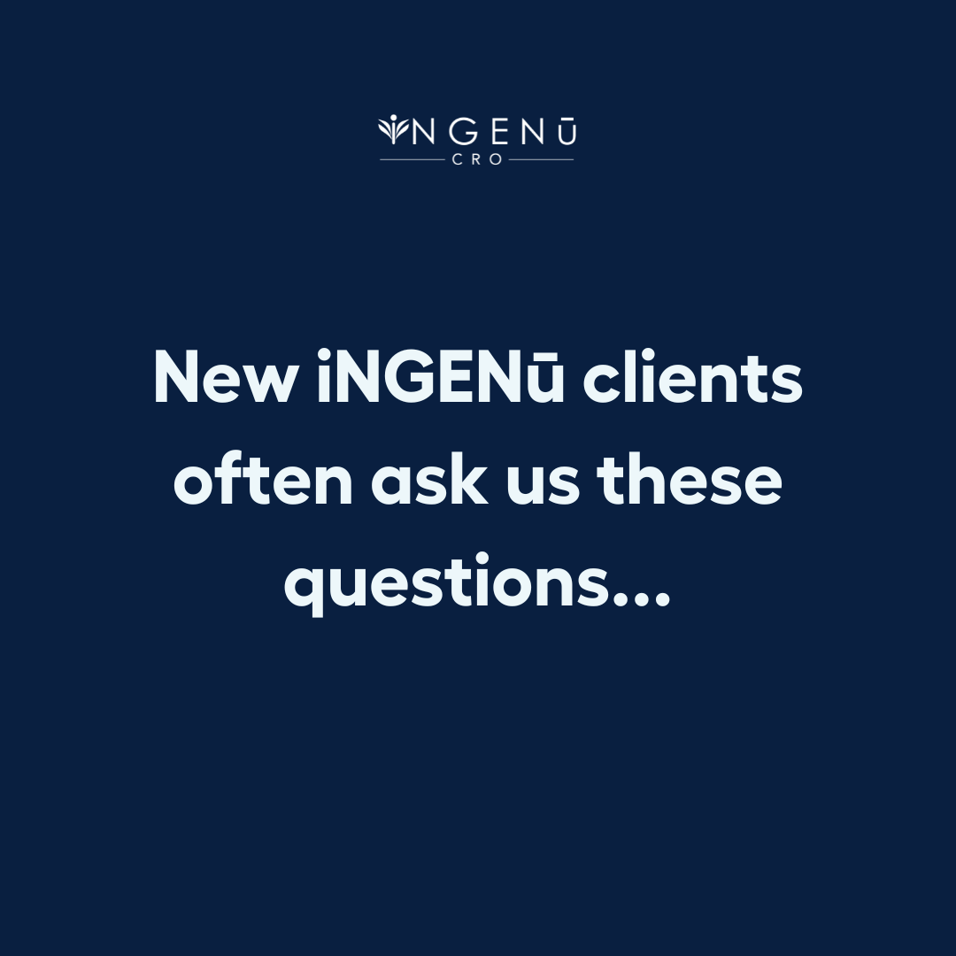 New iNGENū clients often ask us these questions...